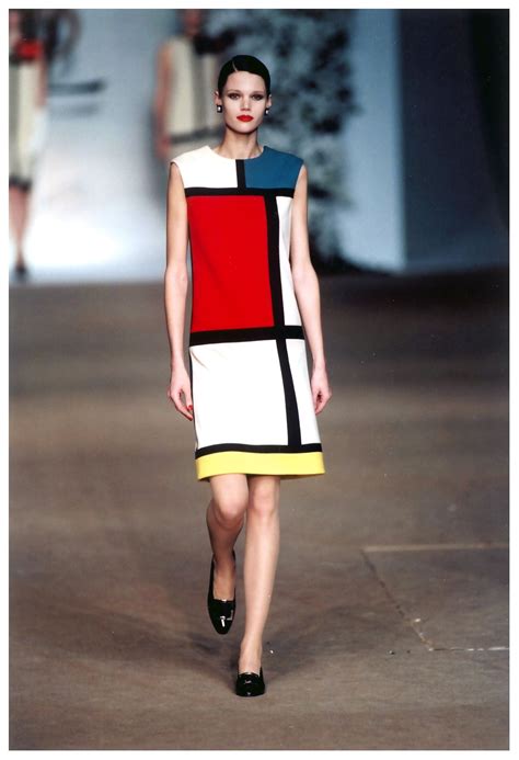 yves saint laurent piet mondrian|ysl mondrian collection.